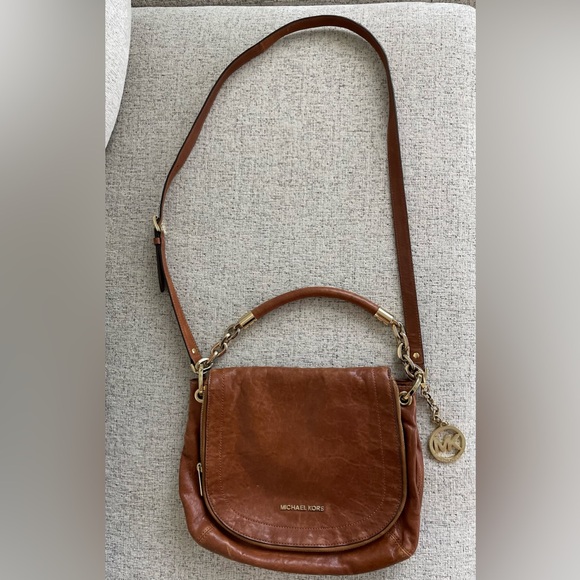 Michael Kors Cognac Crossbody - Picture 2 of 8
